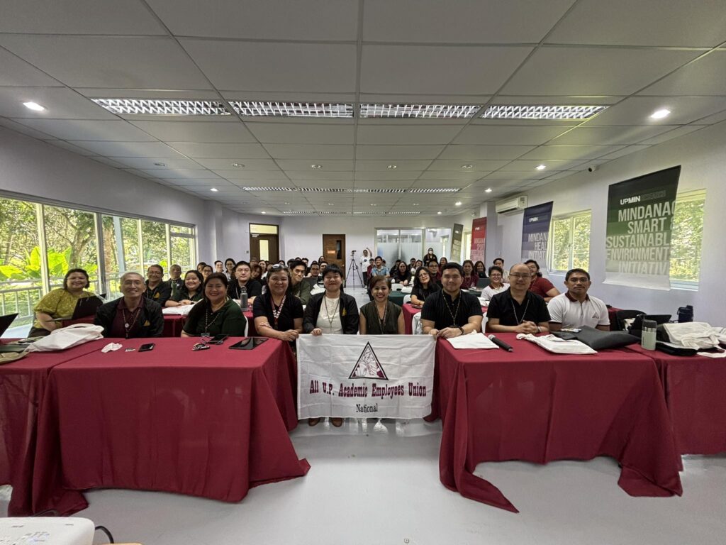 All UP Academic Employees Union–UPMin Chapter hosts National Council Meeting