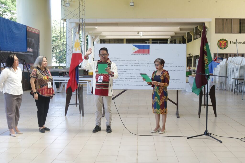 VC Estaña Takes Ceremonial Oath of Office