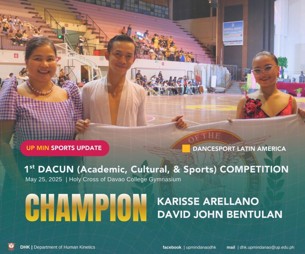 UPMin Students Compete, Win, in 1st DACUN Academic, Cultural, and Sports Competition