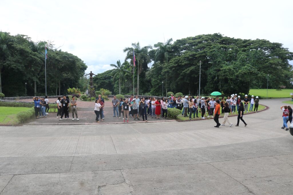 UPMin personnel practice safety measures in 2Q National Simultaneous Earthquake Drill
